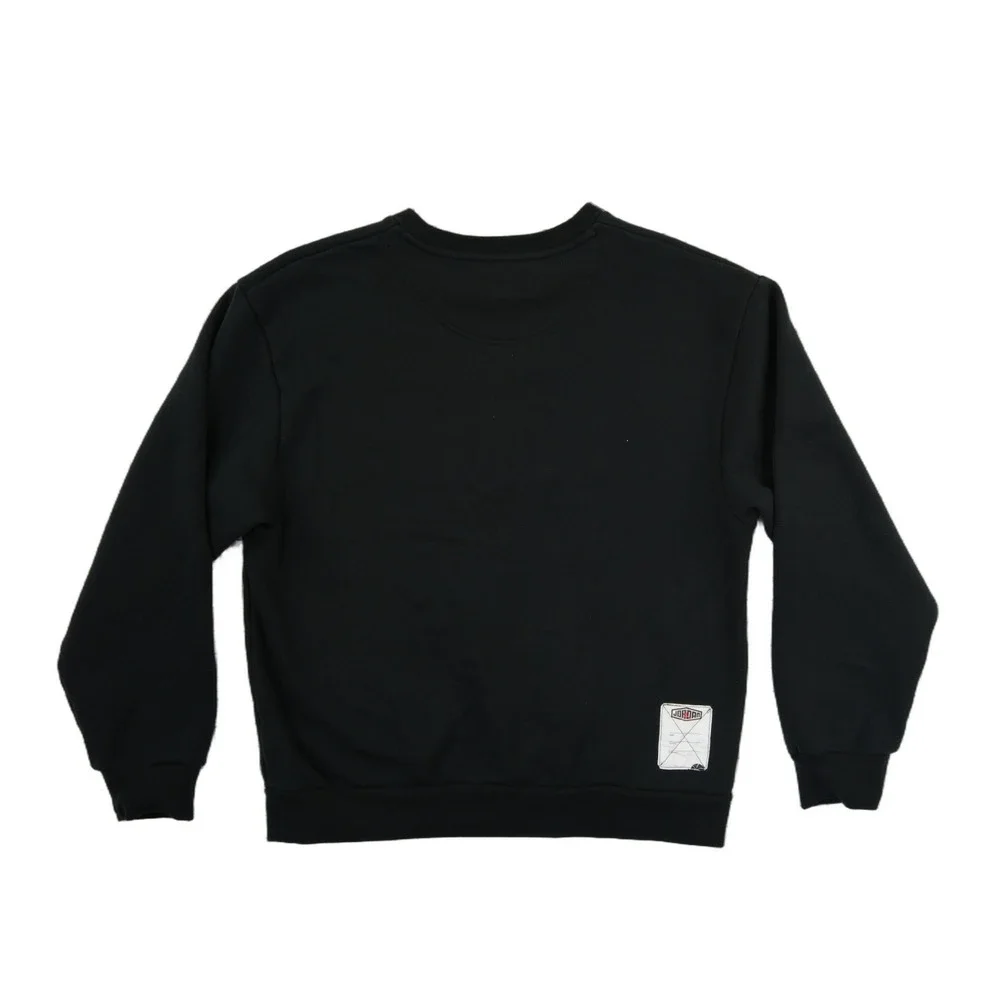 Jordan Mens Size XL Black Graphic Crewneck Sweatshirt Michael Jordan Art Vintage